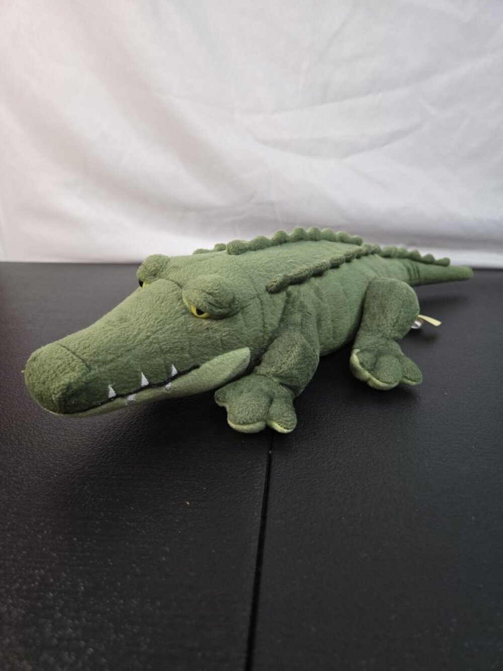 Realistic Green Alligator Crocodile Miyoni By Aurora plush 18" Stuffed Toy